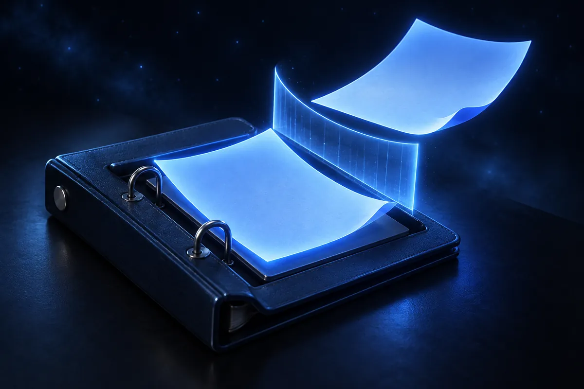 Two glowing sheets about to land on the same spot, kept apart by a soft light barrier