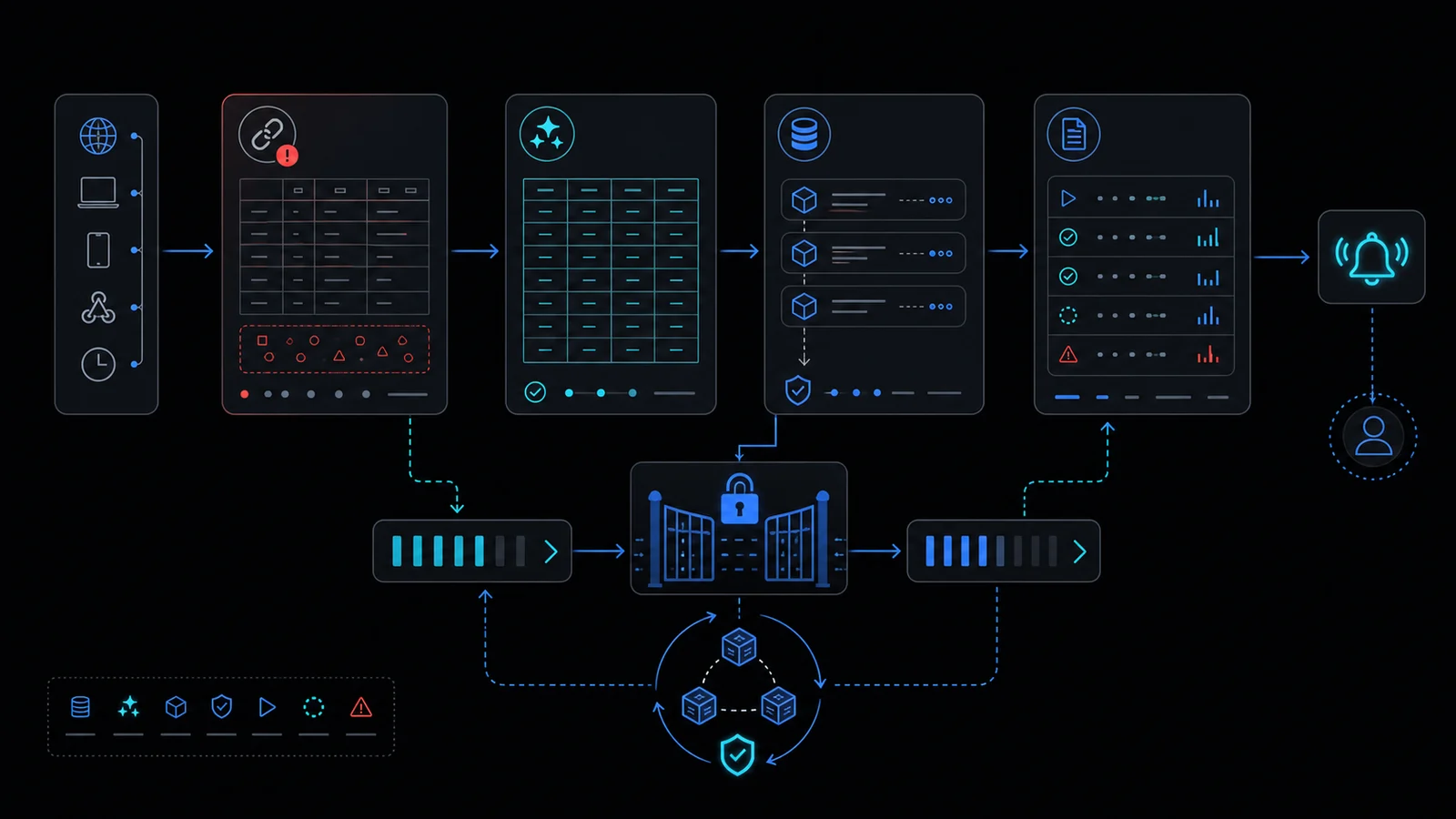 How One Shared Sheet Link Leaks Company Data operating model diagram